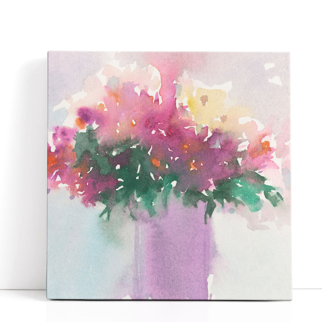 Floral Gathering II - Canvas Print Wall Art