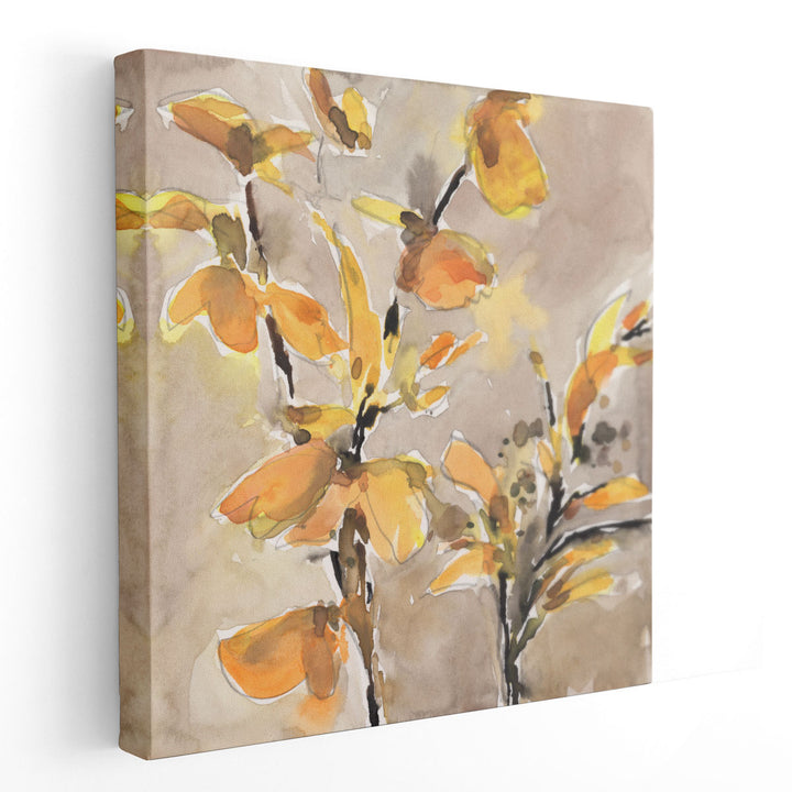 Ginkgo Leaf Moment I - Canvas Print Wall Art