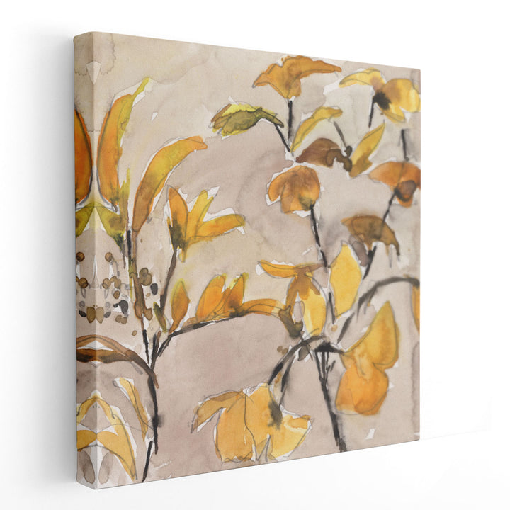 Ginkgo Leaf Moment II - Canvas Print Wall Art