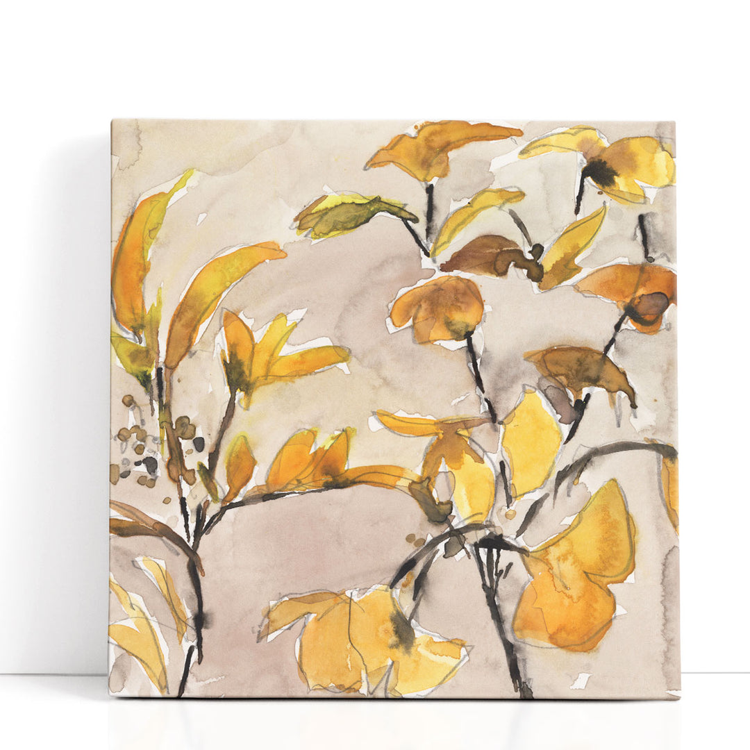 Ginkgo Leaf Moment II - Canvas Print Wall Art