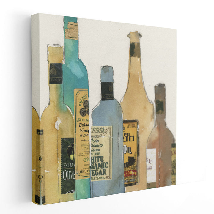 Oil and Vinegar II - Canvas Print Wall Art