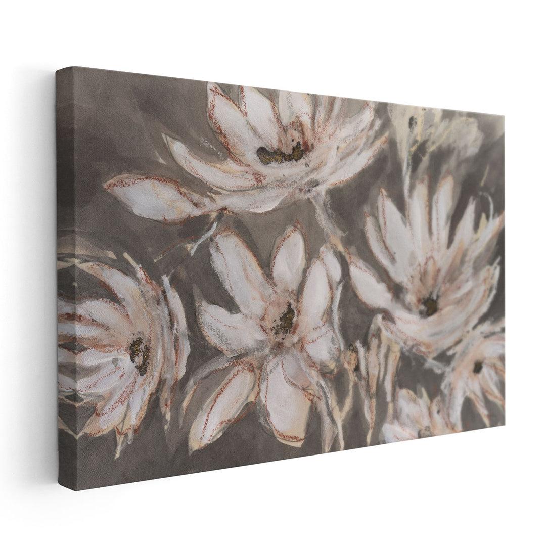 Embellished Magnolia II - Canvas Print Wall Art