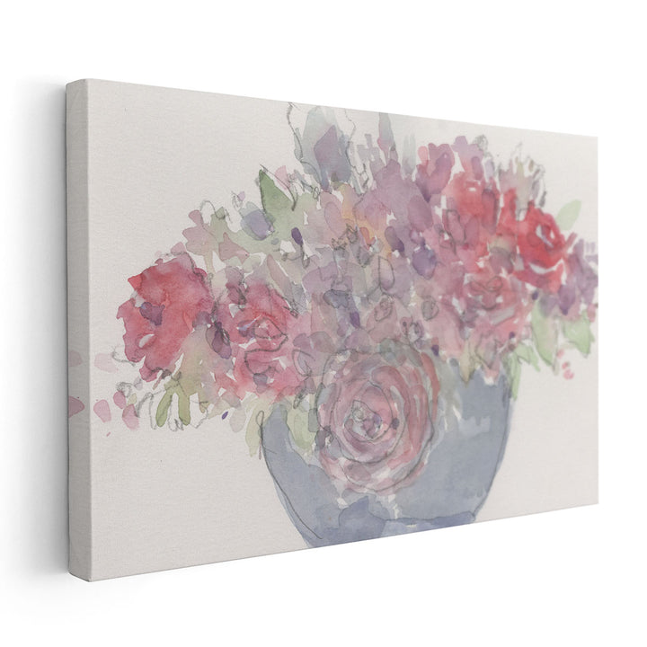 Floral Dreamy II - Canvas Print Wall Art