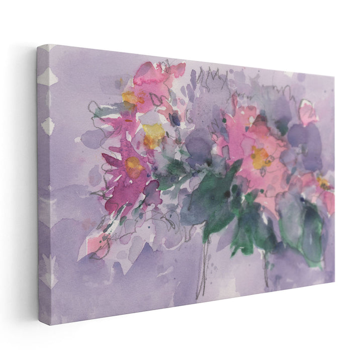 Floral Occasion I - Canvas Print Wall Art