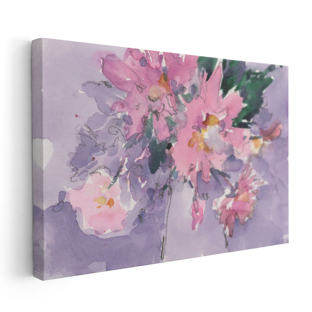 Floral Occasion II - Canvas Print Wall Art