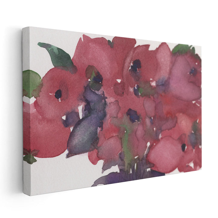 Floral Pretty I - Canvas Print Wall Art