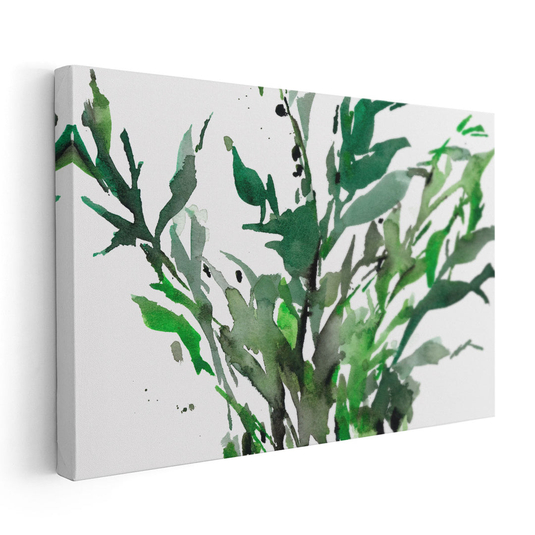 Just the Leaves II - Canvas Print Wall Art