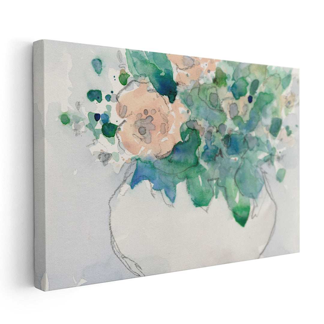 Pastel Arrangement I - Canvas Print Wall Art