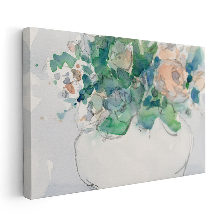 Pastel Arrangement II - Canvas Print Wall Art