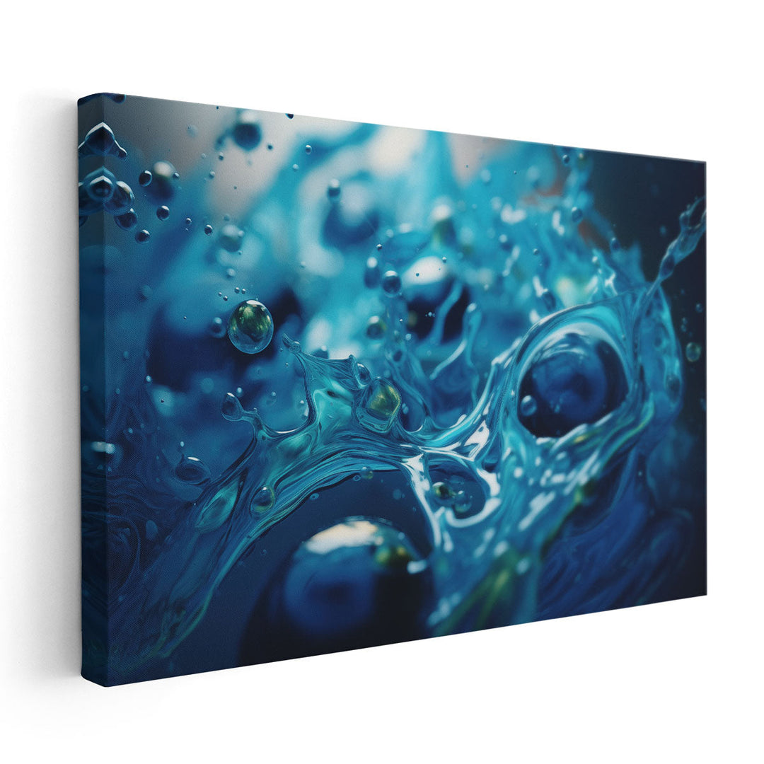 Soft Atmospheric Splash - Canvas Print Wall Art