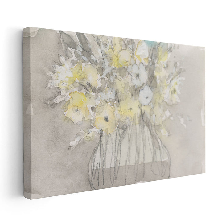 Vintage Blossoms II - Canvas Print Wall Art