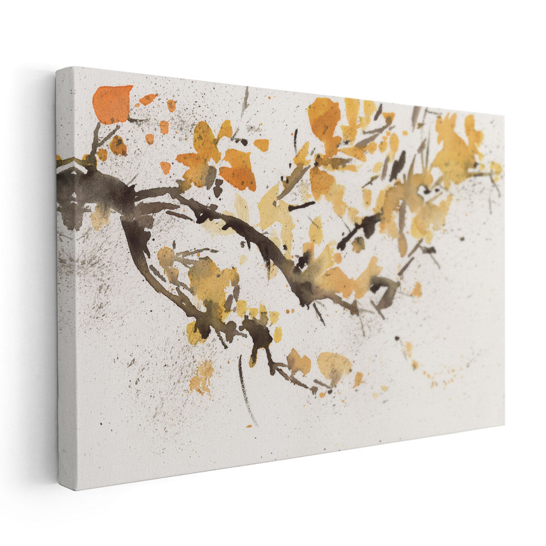 Watercolor Tree Branch I - Canvas Print Wall Art