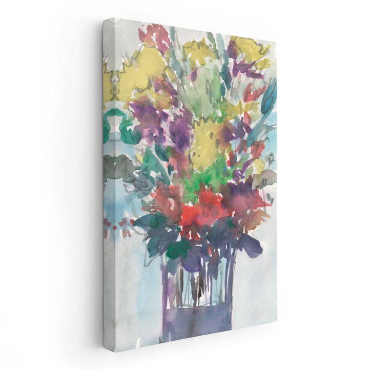 Garden Pieces I - Canvas Print Wall Art