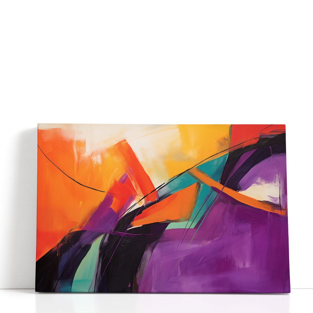Vibrant Vision | Framed Flair | Abstract Canvas Art