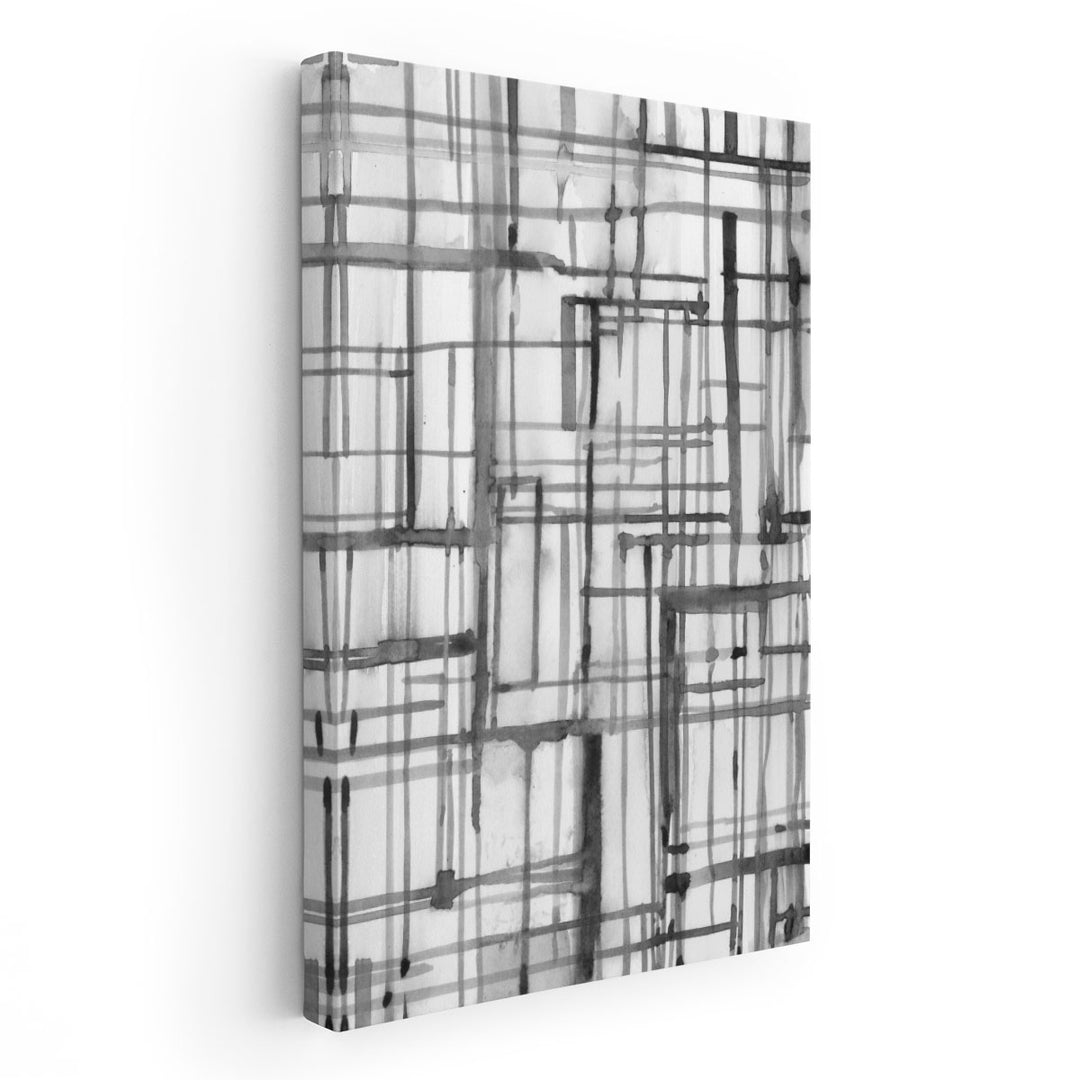 Line Meditation II - Canvas Print Wall Art