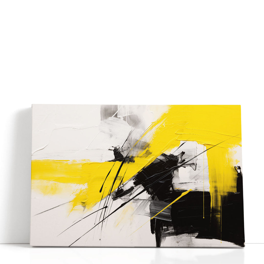 Vibrant Ink Fusion - Canvas Print Wall Art