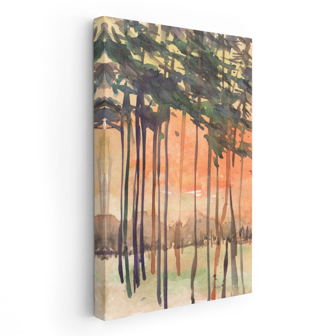 Between the Trees II - Canvas Print Wall Art