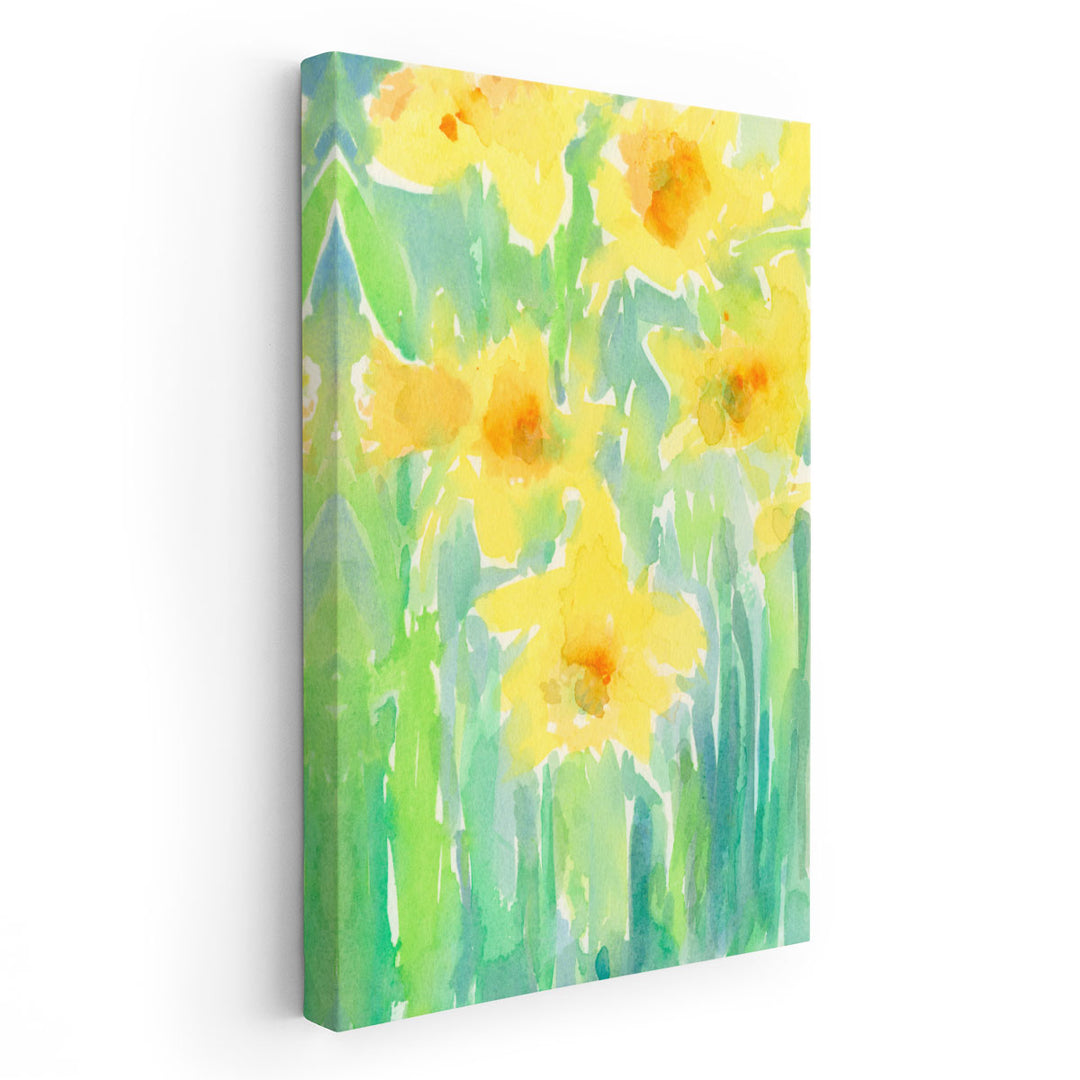 Daffodils I - Canvas Print Wall Art