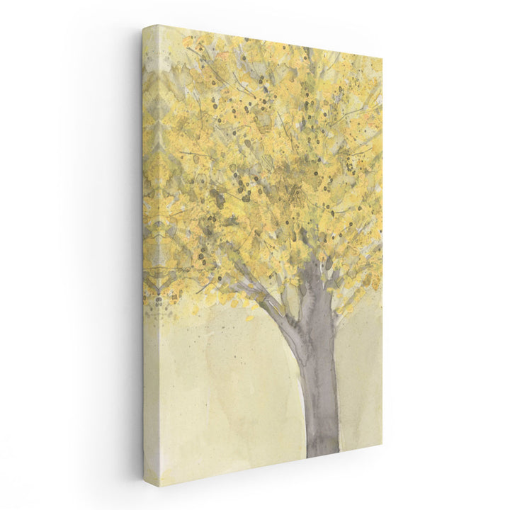 Yellow Autumn Moment II - Canvas Print Wall Art