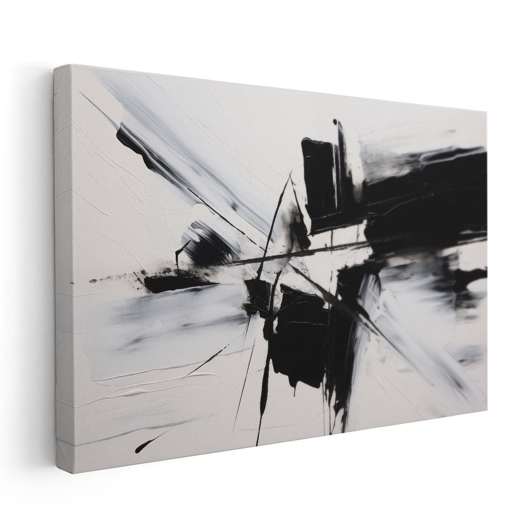 Monochrome Magic - Canvas Print Wall Art