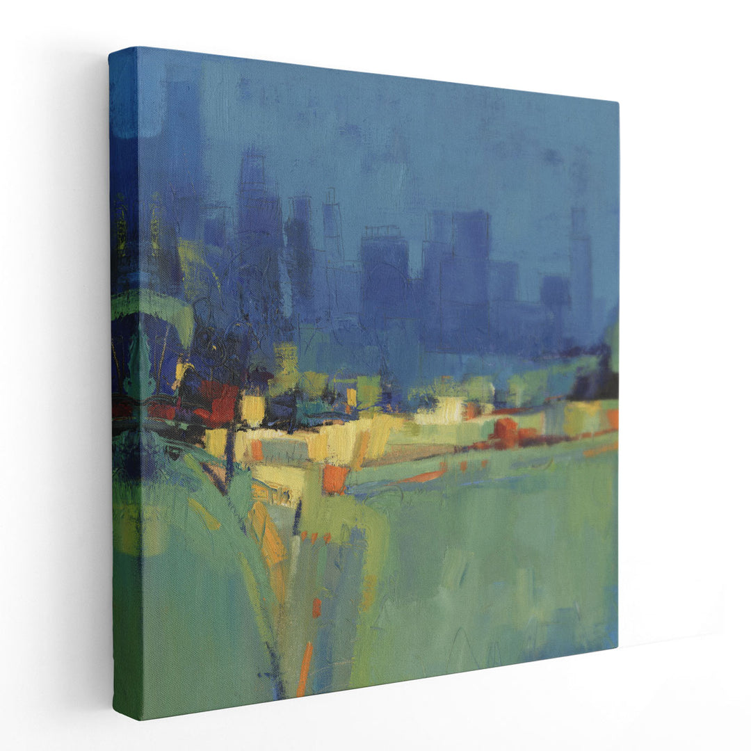 Suburban View I - Canvas Print Wall Art