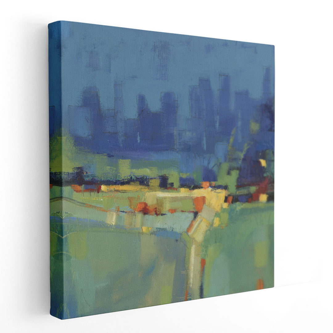 Suburban View II - Canvas Print Wall Art