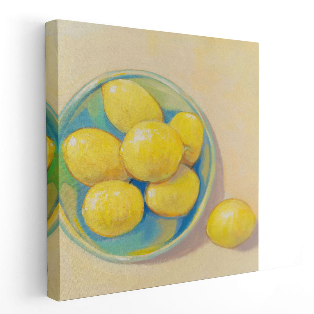 Fruit Bowl Trio I - Canvas Print Wall Art