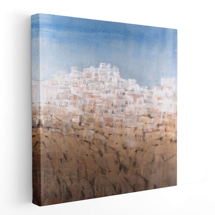 Hilltop Village I - Canvas Print Wall Art