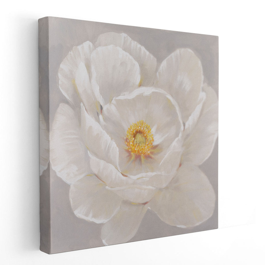 White Peony II - Canvas Print Wall Art