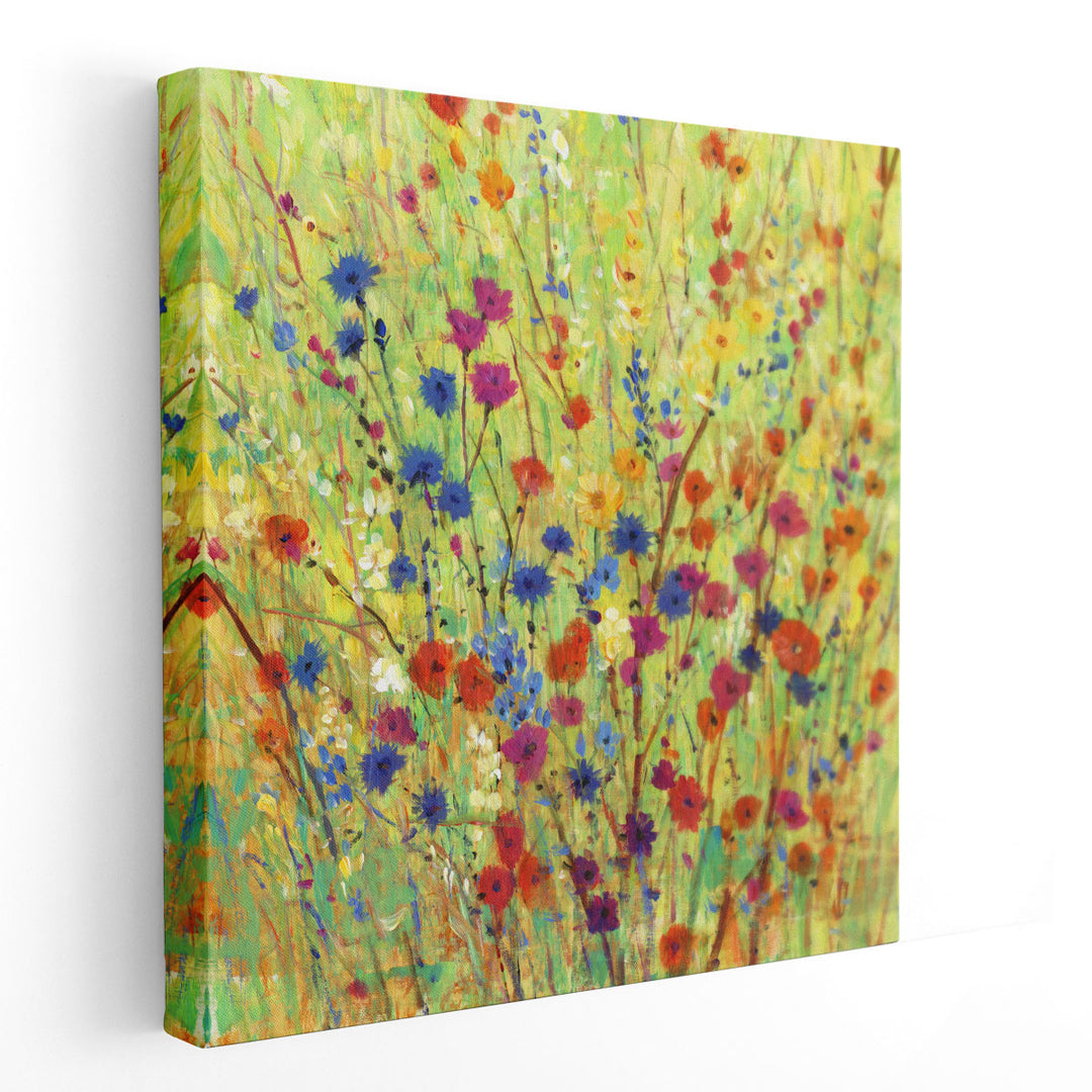 Wildflower Patch I - Canvas Print Wall Art