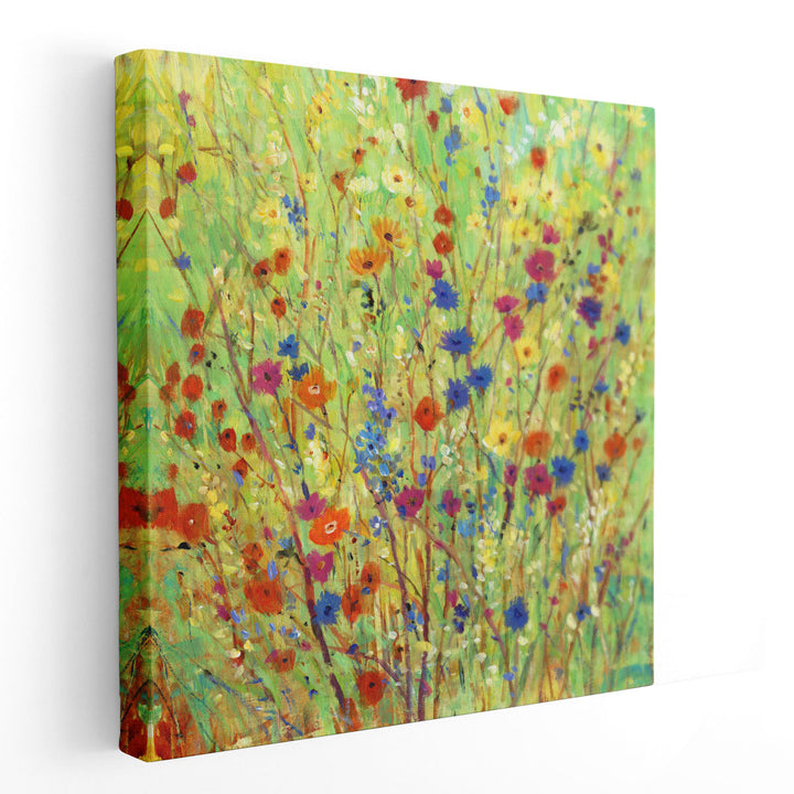 Wildflower Patch II - Canvas Print Wall Art