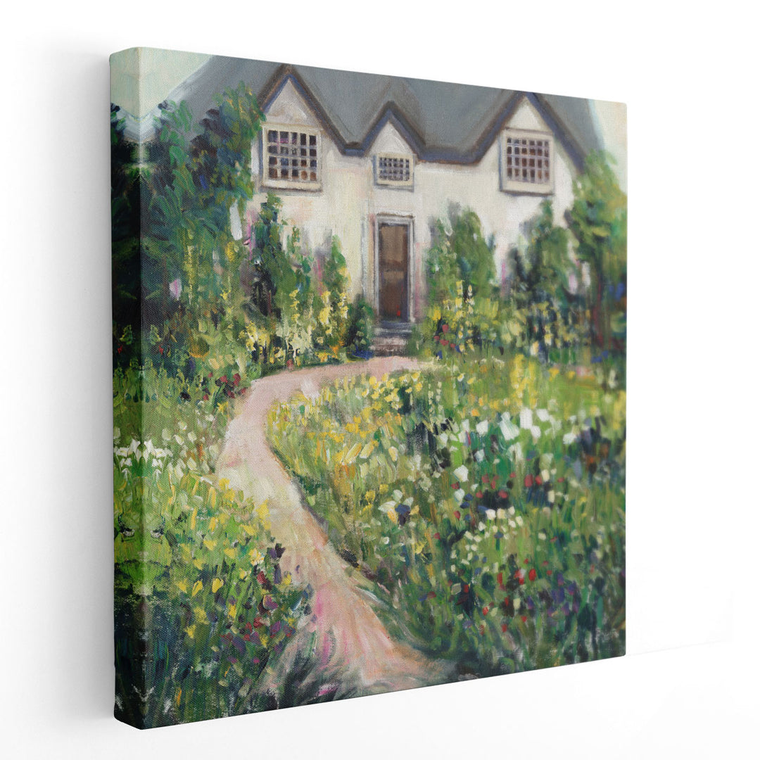 Garden Cottage I - Canvas Print Wall Art