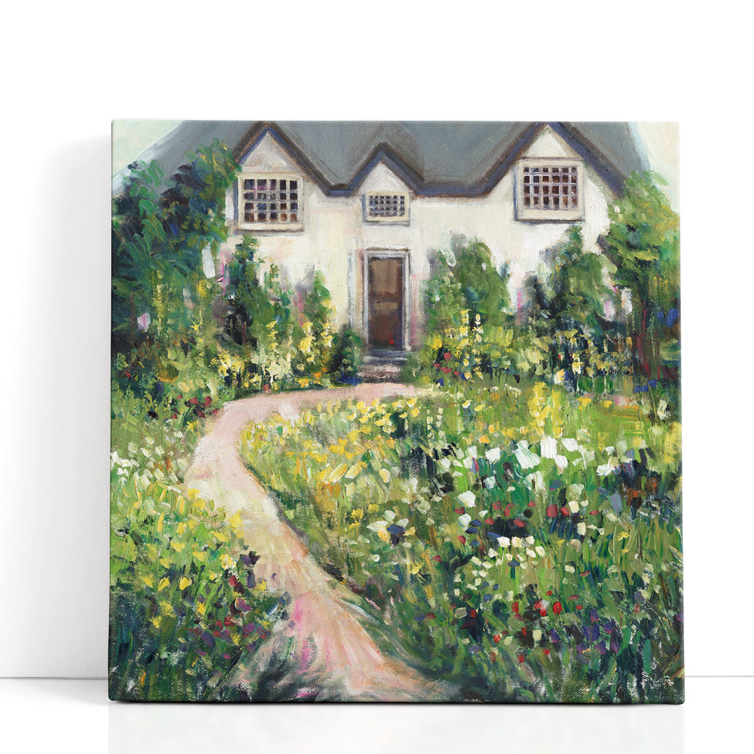Garden Cottage I - Canvas Print Wall Art
