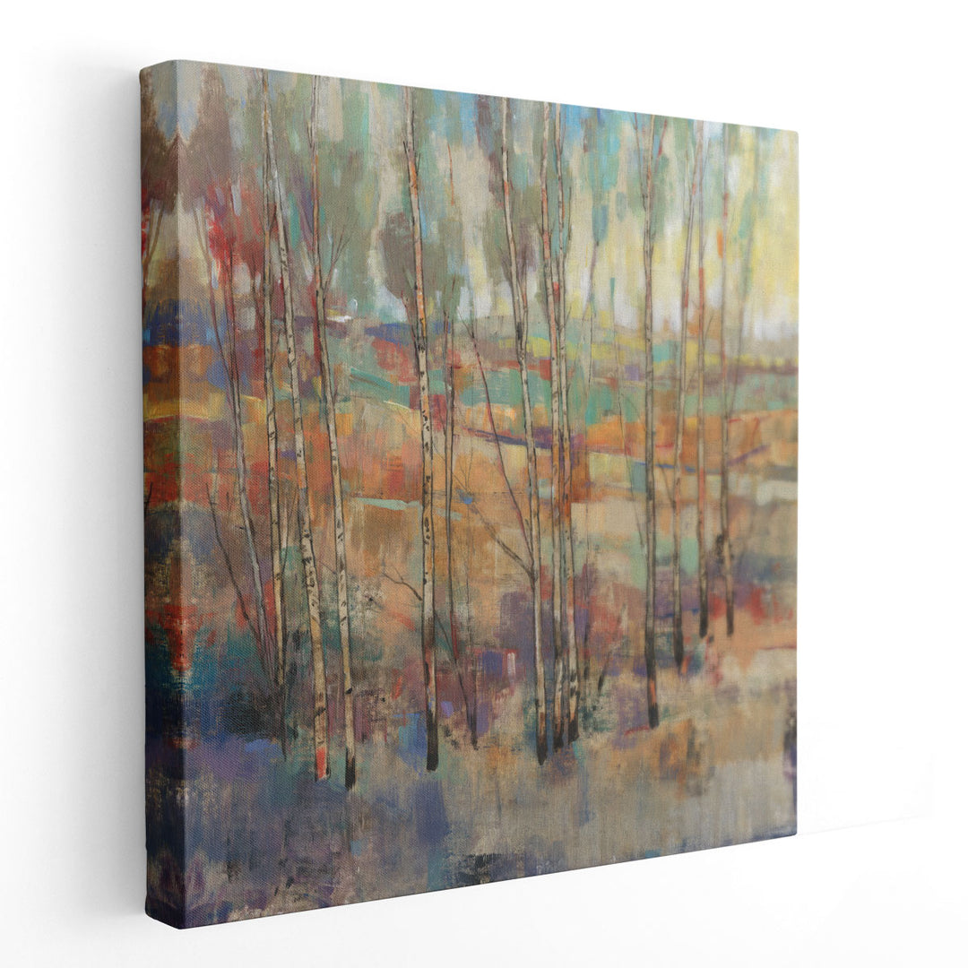 Kaleidoscopic Forest II - Canvas Print Wall Art