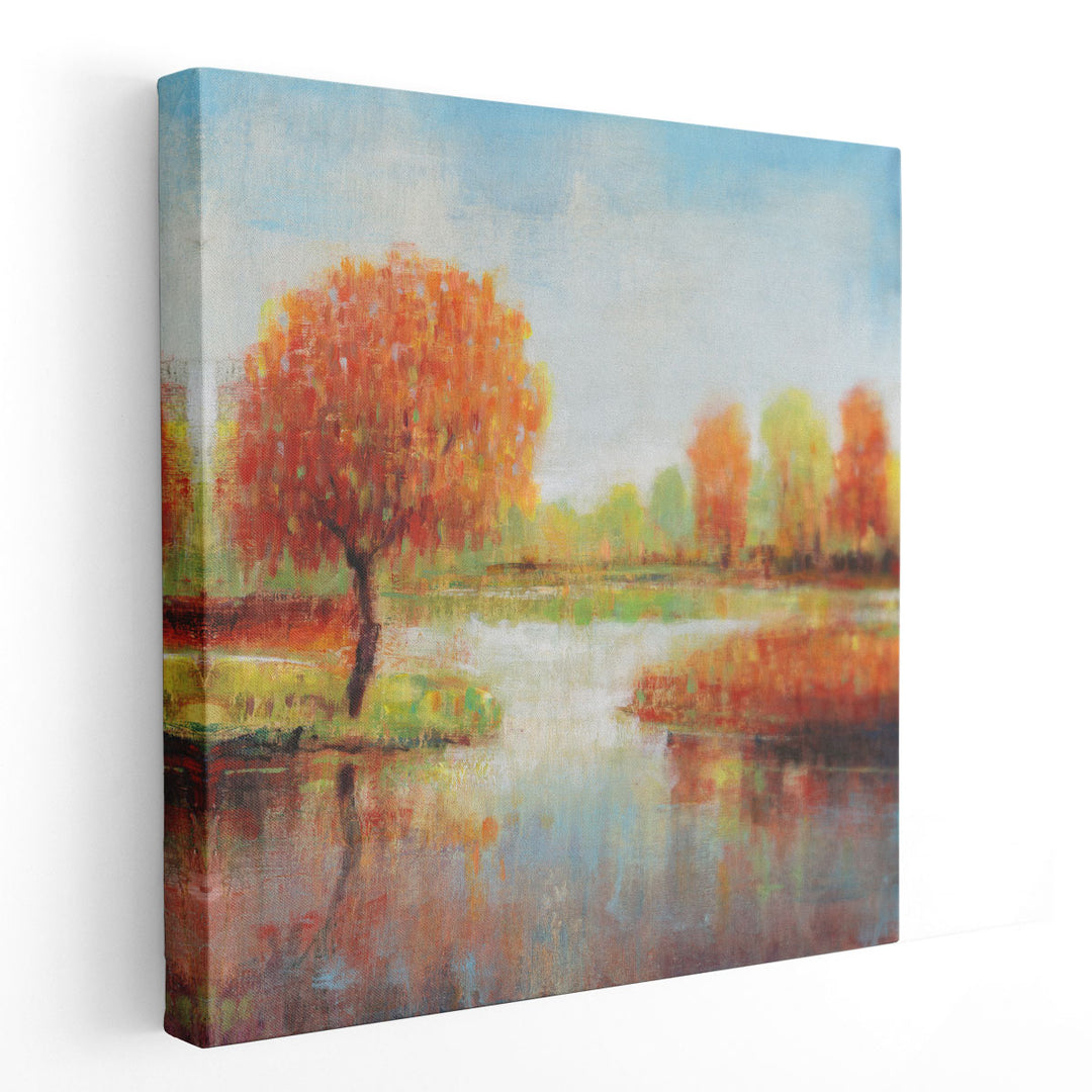 Lake Reflections I - Canvas Print Wall Art