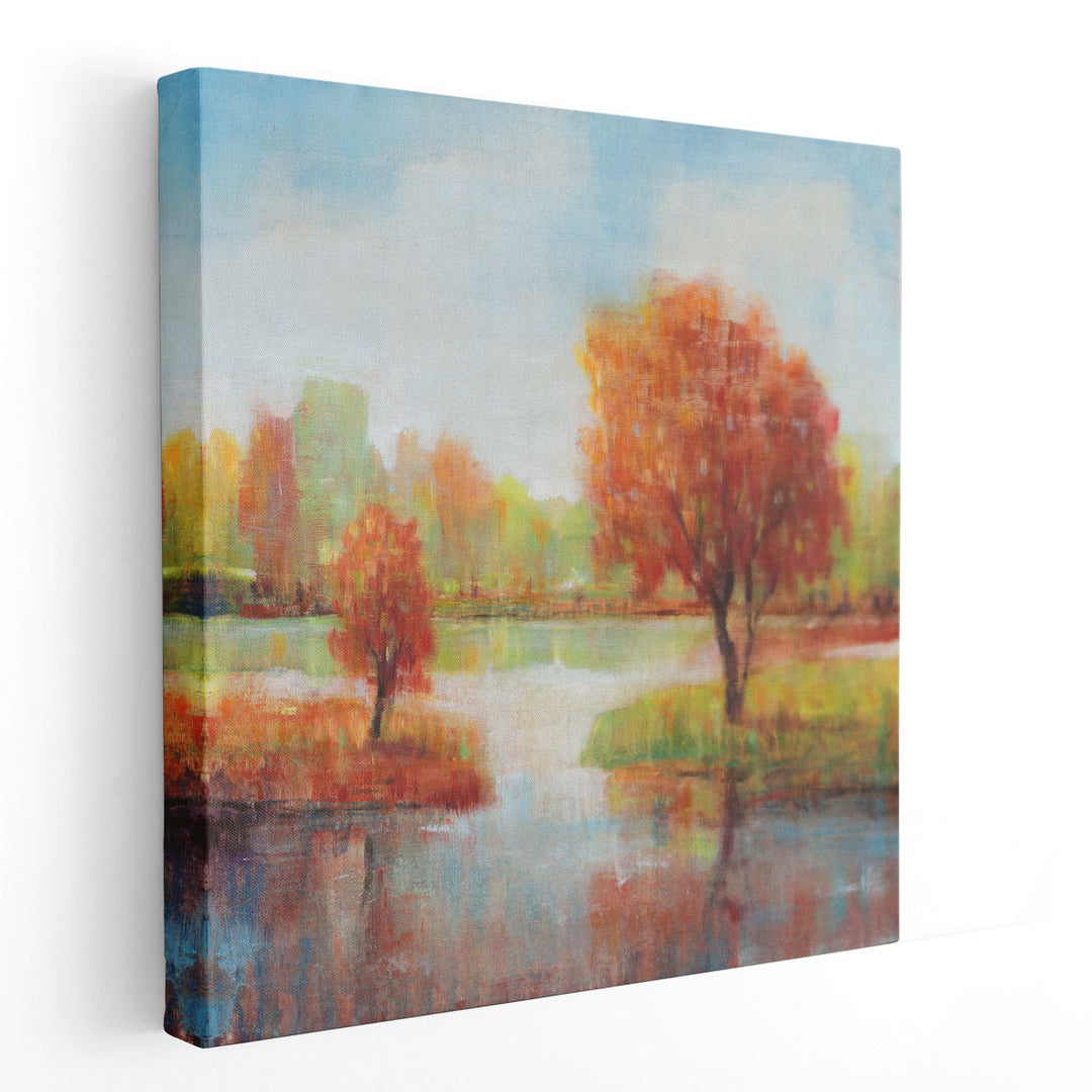 Lake Reflections II - Canvas Print Wall Art