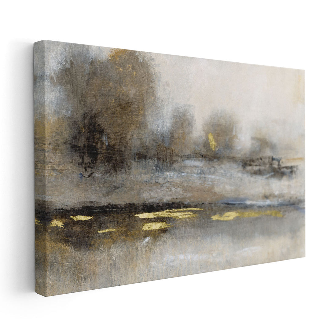 Embellished Gilt Landscape II - Canvas Print Wall Art