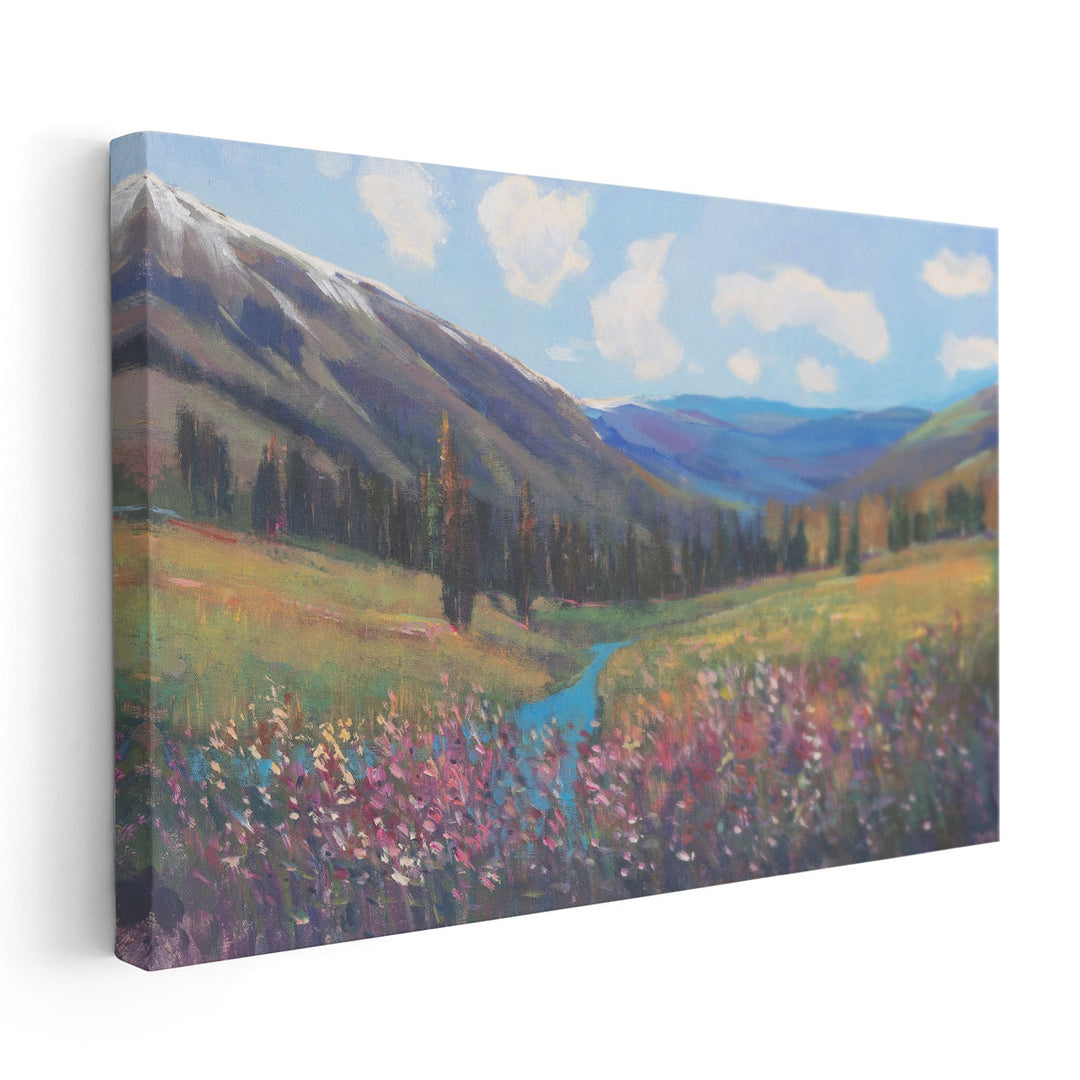 Mountain Pass II - Canvas Print Wall Art