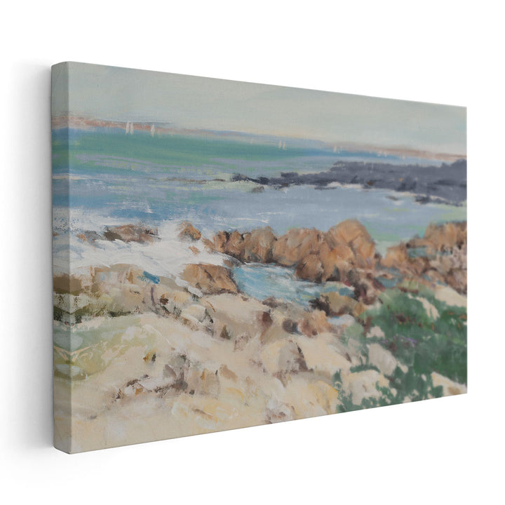 Providence Coastal Cliffs I - Canvas Print Wall Art