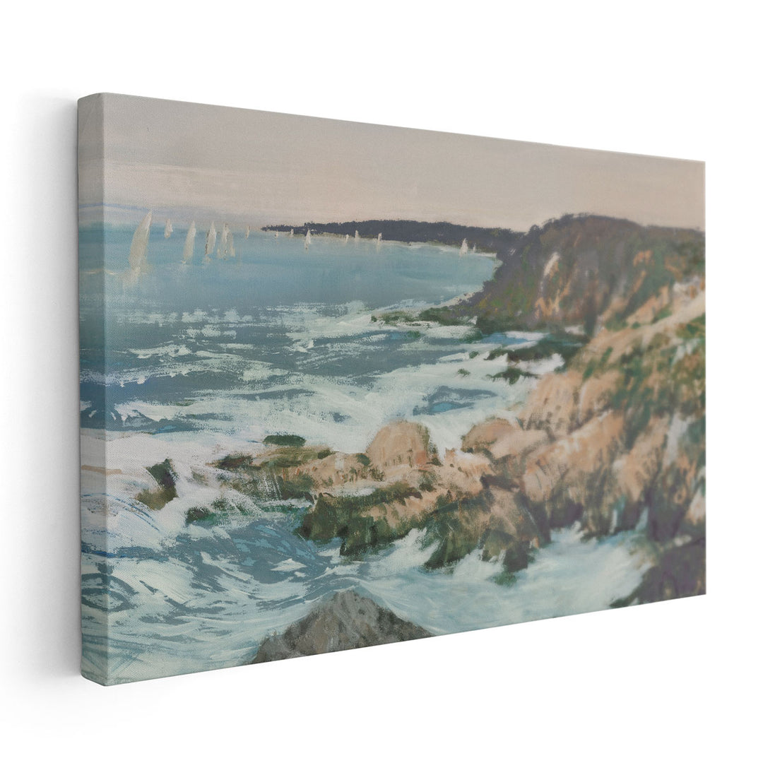 Providence Coastal Cliffs II - Canvas Print Wall Art