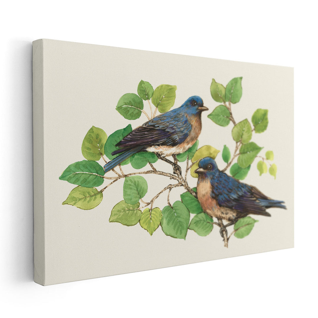 Song Birds I - Canvas Print Wall Art