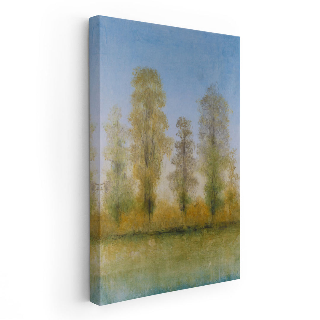 Gilded Trees II - Canvas Print Wall Art