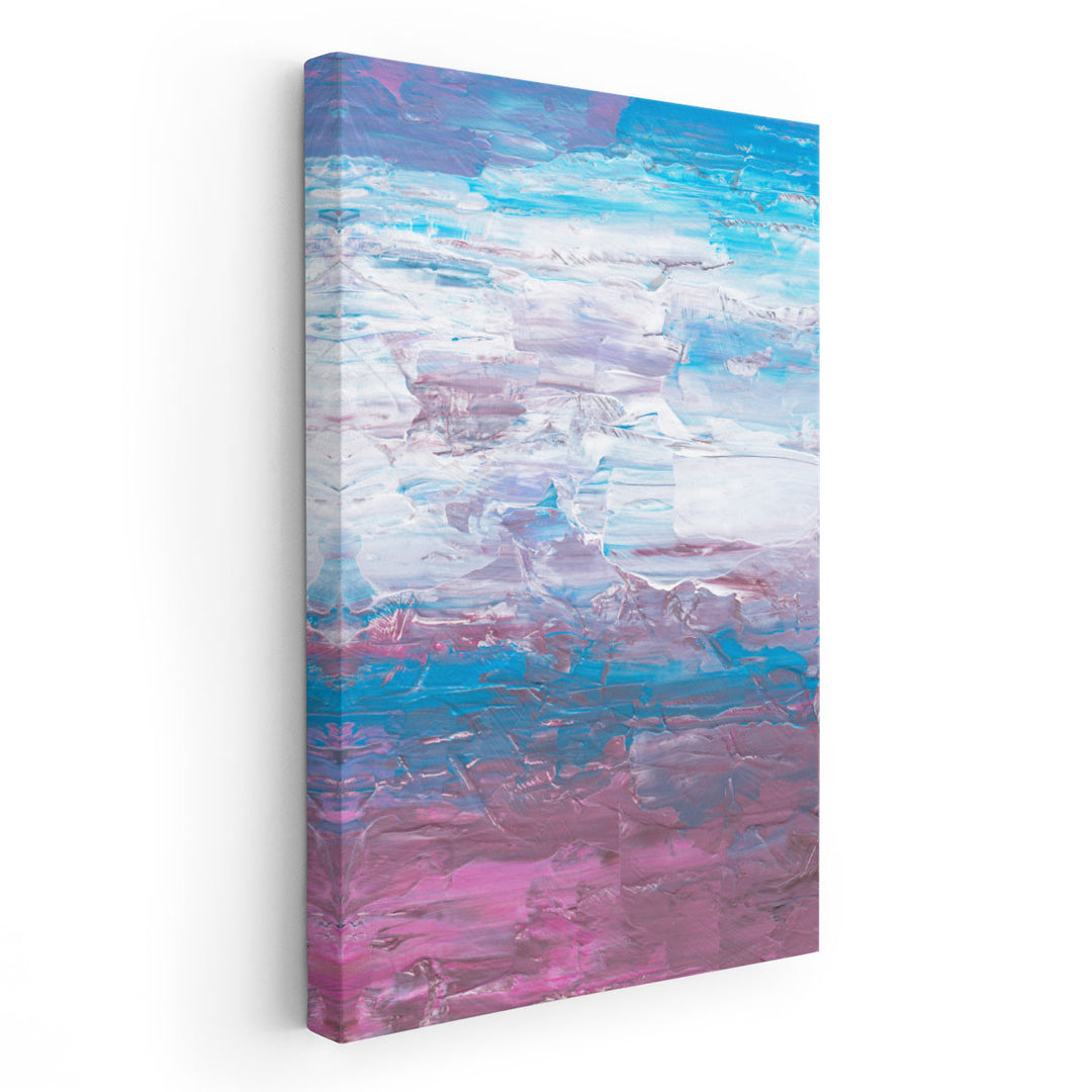 Abstract Pastel Art - Canvas Print Wall Art