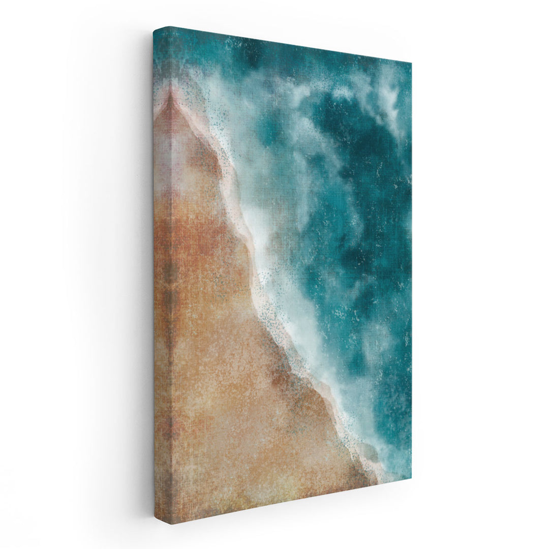 Abstract Boho Nautical Sea Art - Canvas Print Wall Art