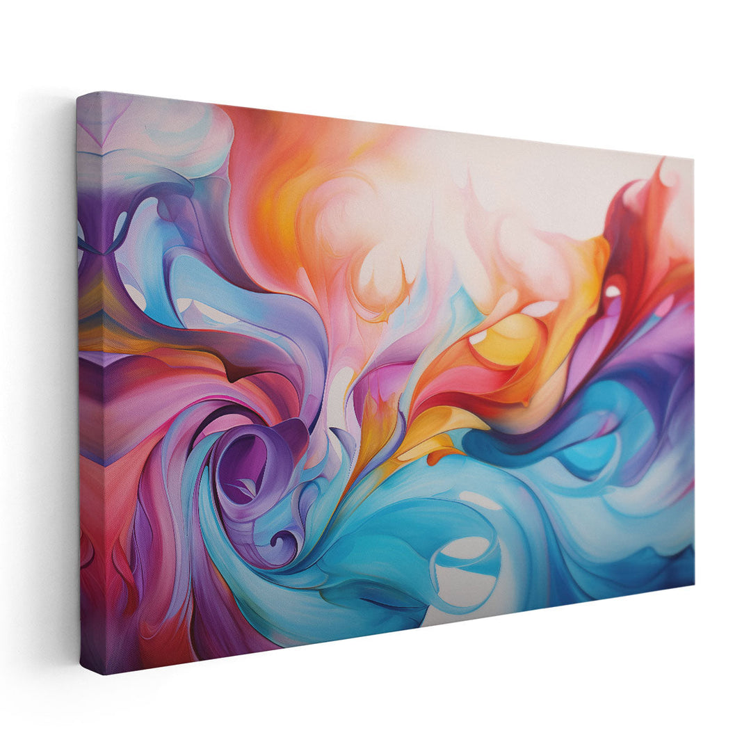 Colorful Aquatic Artistry - Canvas Print Wall Art