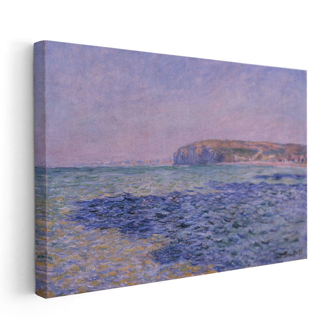 Shadows on the Sea, The Cliffs at Pourville, 1882 - Canvas Print Wall Art