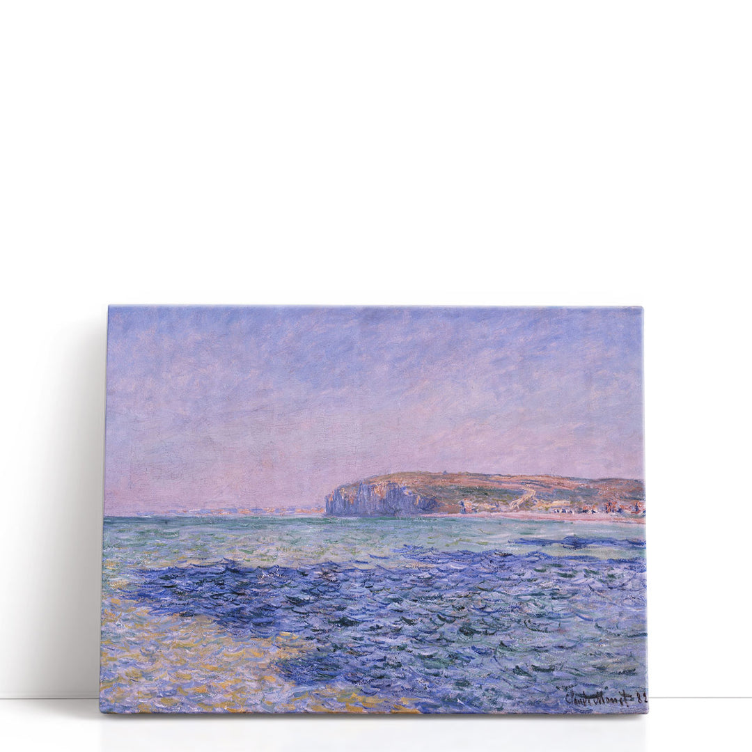Shadows on the Sea, The Cliffs at Pourville, 1882 - Canvas Print Wall Art