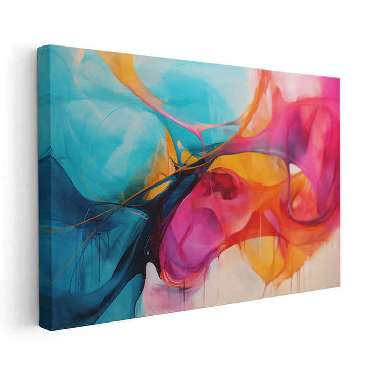 Colorful Chaos - Canvas Print Wall Art