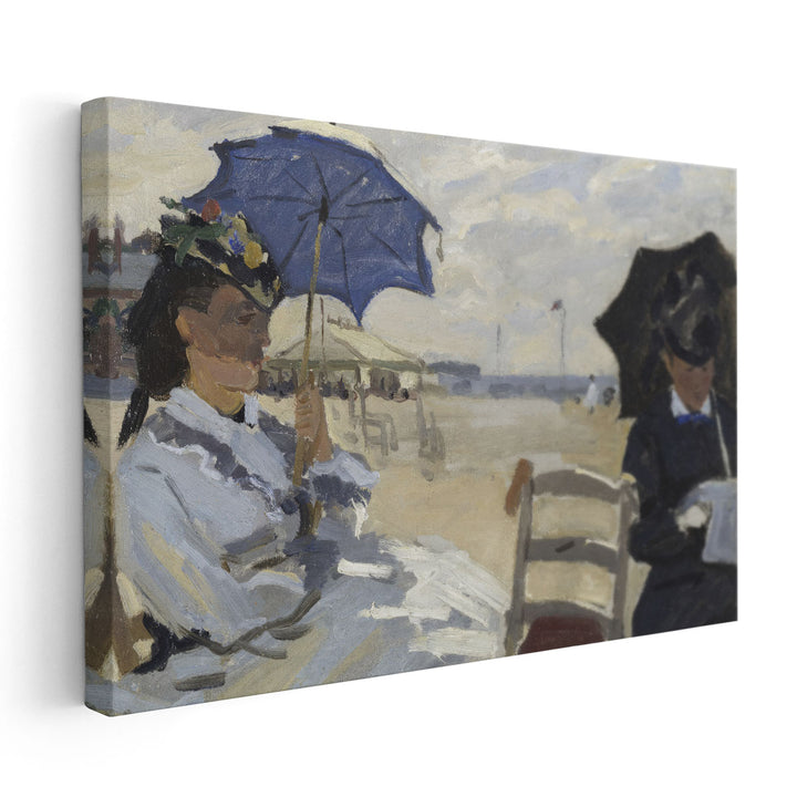 The Beach at Trouville, 1870 - Canvas Print Wall Art