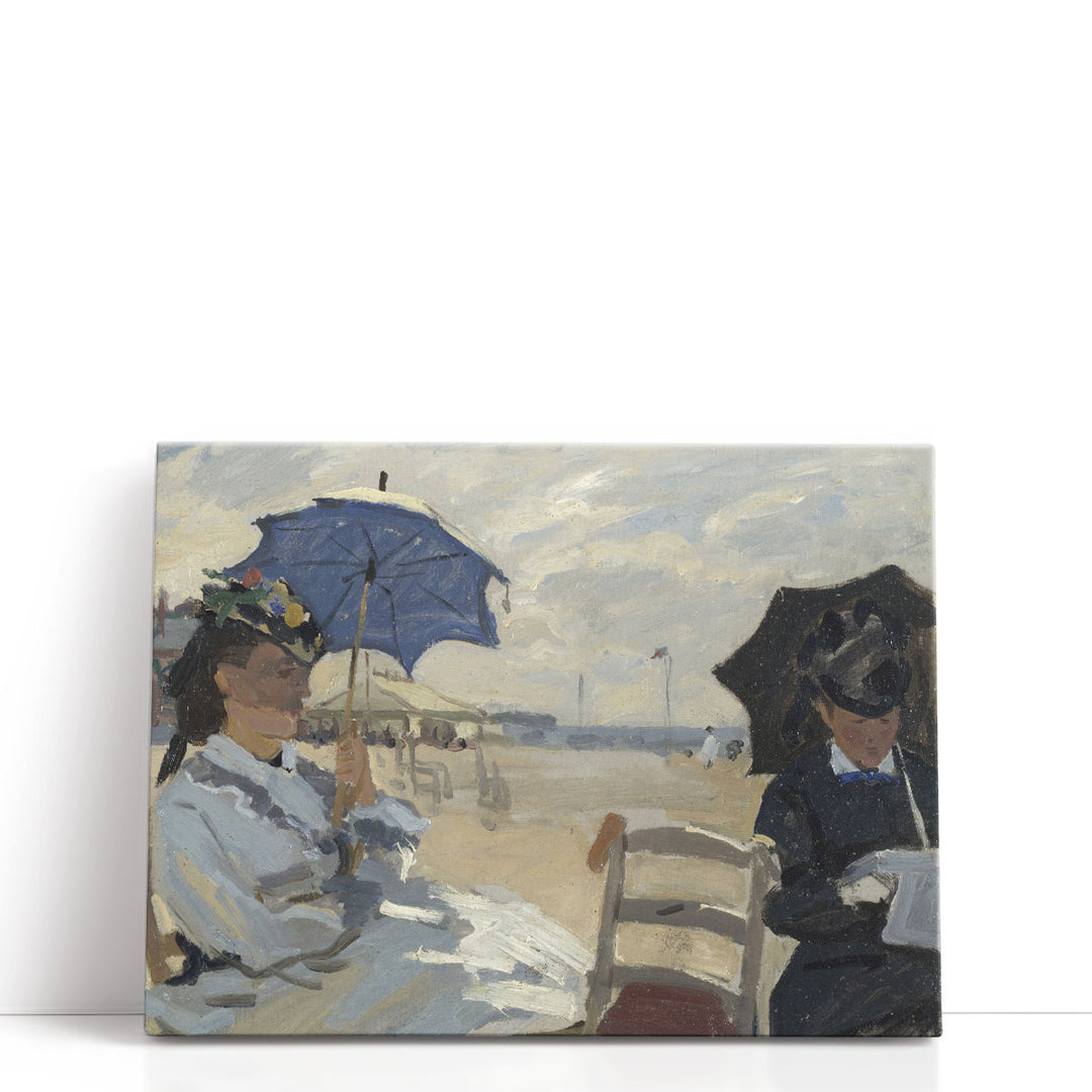 The Beach at Trouville, 1870 - Canvas Print Wall Art